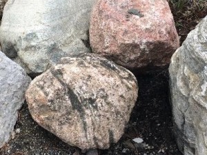large granite boulders