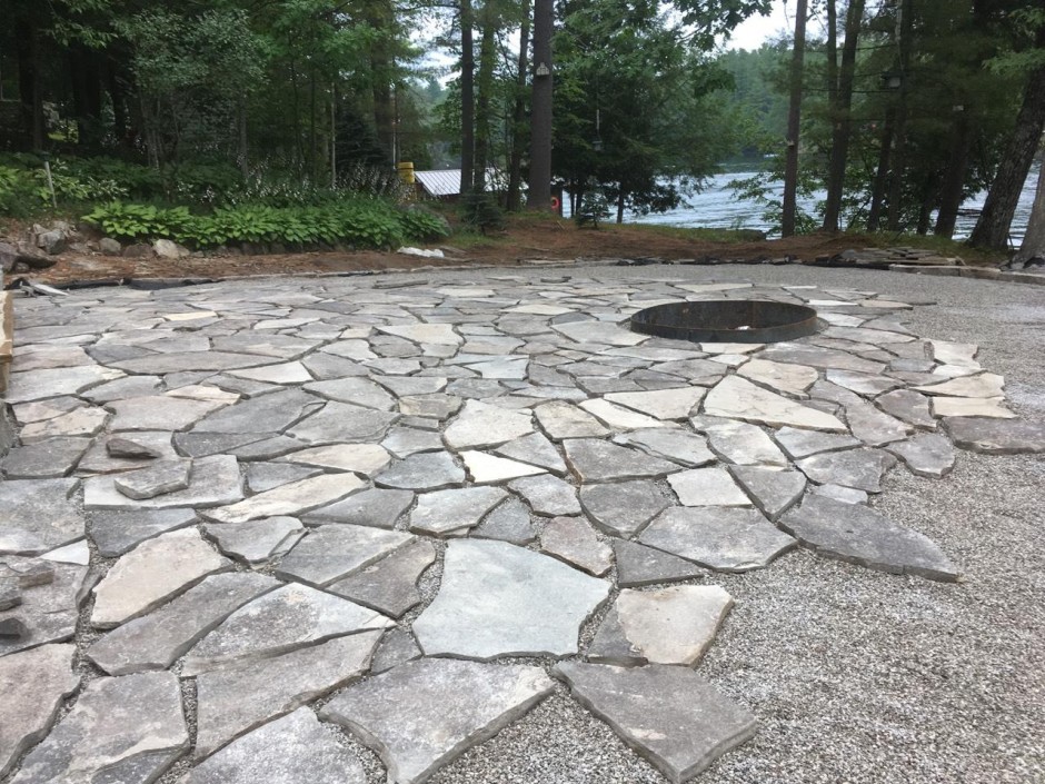 Buff Flagstone Pick Up In Barrie, How To Install Natural Flagstone Patio